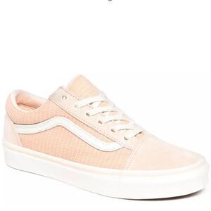 Vans Multi Woven Old School Light Pink Tennis Shoes
